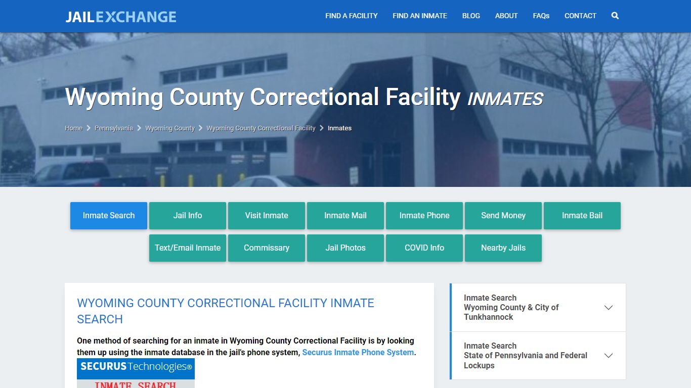 Wyoming County Jail Inmates | Arrests | Mugshots | PA